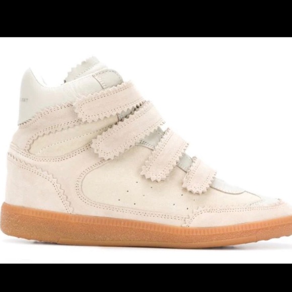Isabel marant high top sneakers! Perfect condition, worn once to try on. - Picture 2 of 8